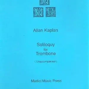 Soliloquy for trombone Echt