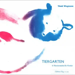 Markenprodukt Tiergarten 6 Klavierstücke für Kinder