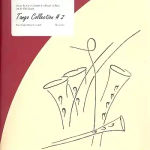 Tango Collection Band 2 für 4 Saxophone (S(A)ATBar) Preisreduziert