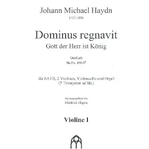 Online Kaufen Dominus regnavit für gem Chor, 2 Violinen, Violoncello und Orgel (2 Trompeten ad lib)