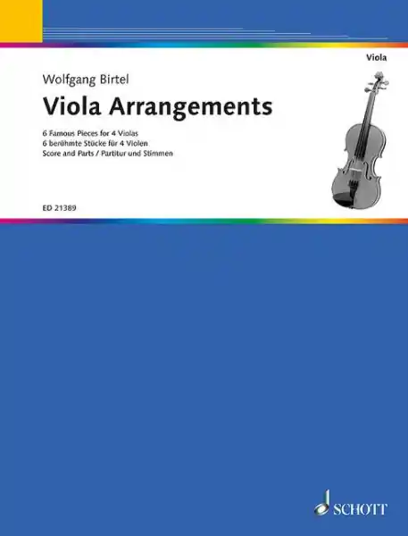 Viola Arrangements für 4 Violen Nur Heute