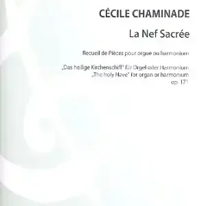 La nef sacrée op.171 für Orgel (Harmonium) Sonderaktion