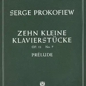 Abverkauf Prélude op.12,7 für Klavier