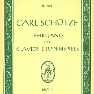 Nur Für Kurze Zeit Lehrgang des Etüden-Spiels Band 3 für Klavier