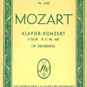 Konzert F-Dur KV459 für Klavier und Orchester Beliebt