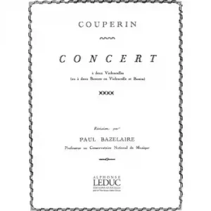 Direktkauf Concert pour 2 violoncelles