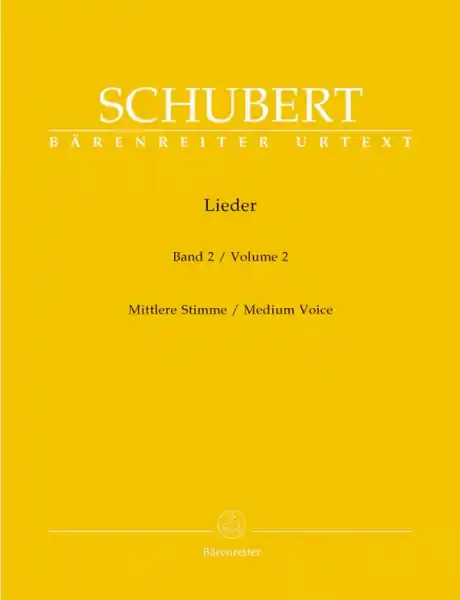 Lieder Band 2 (op.26 bis op.79) für mittlere Stimme und Klavier Preisknaller