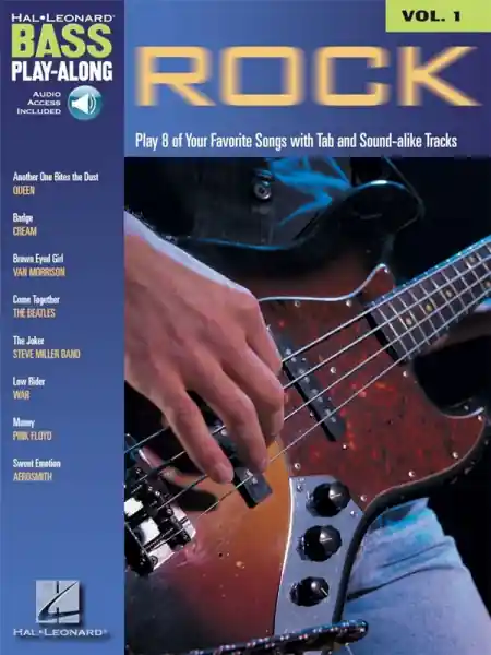 Rock (+CD): Bass Playalong vol.1 Songbook vocal/bass/tab Sonderaktion