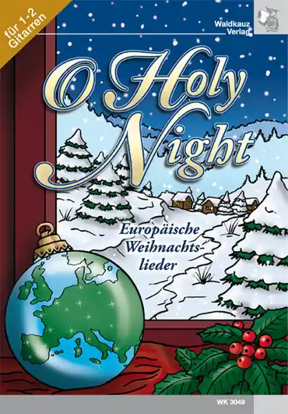 O holy Night für 1-2 Gitarren Spielpartitur Begrenztes Angebot