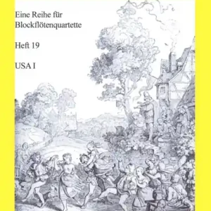 Lieder der Völker Band 19 - USA für 4 Blockflöten Neu