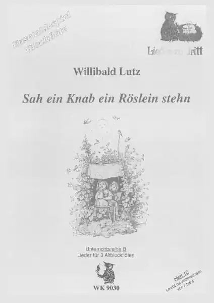 Sah ein Knab ein Röslein stehn für 3 Altblockflöten Garantierte Lieferung