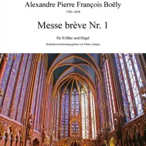 Messe brève Nr.1 für gem Chor (SA Bar) und Orgel Super-Preis