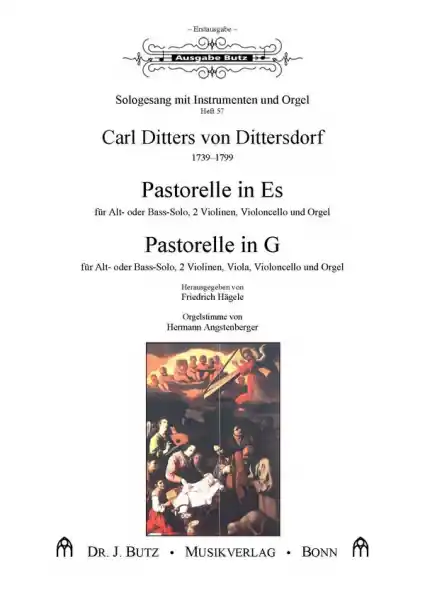 2 Pastorellen für Alt (Bass), Streicher und Orgel Must-Have