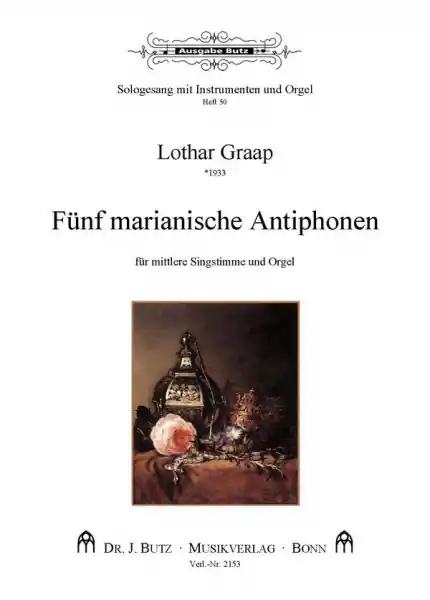5 Marianische Antiphonen für Gesang (mittel) und Orgel Super-Preis