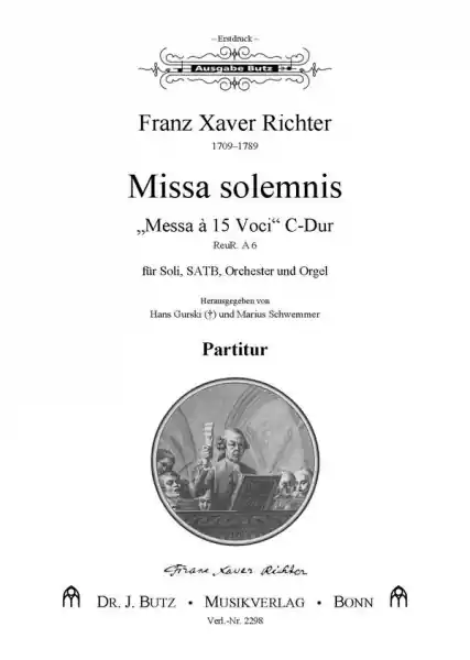 Missa solemnis C-Dur für Soli, gem Chor, Orchester und Orgel Online Kaufen