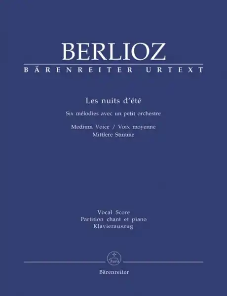 Les nuits d'été - 6 Lieder für mittlere Singstimme und Orchester Rabatt