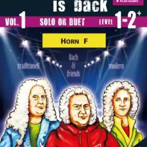 Baroque is back vol.1 (+2 CD's) für 1-2 Hörner in F Kostenloser Rückversand