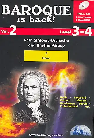 Kracherpreis Baroque is back vol.2 (+CD) für 1-2 Hörner in F