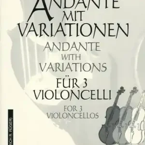 Andante mit Variationen für 3 Violoncelli Sale