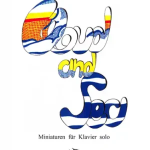 Cloud und sea Miniaturen für Klavier Bestseller