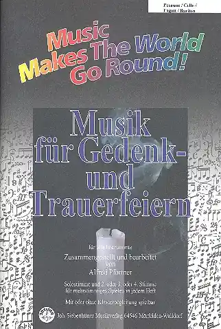 Musik für Gedenk- und Trauerfeiern für flexibles Ensemble Kostenfreie Lieferung