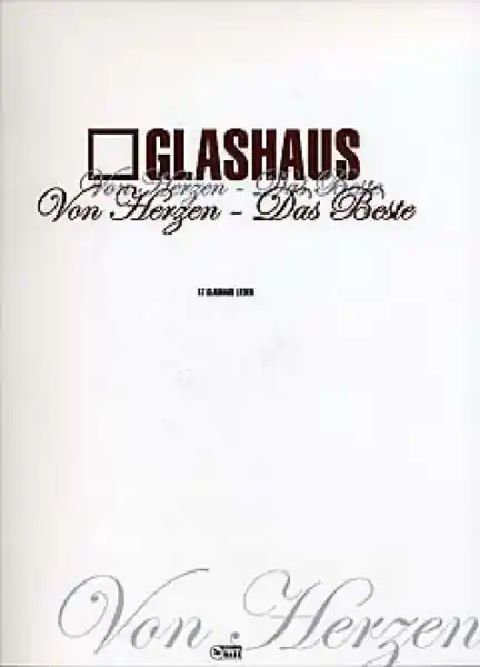 Kracherpreis Glashaus: Von Herzen - Das Beste Songbook piano/vocal/guitar