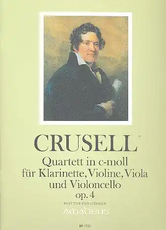 Quartett c-Moll op.4 für Klarinette, Violine, Viola und Violoncello Zertifiziert