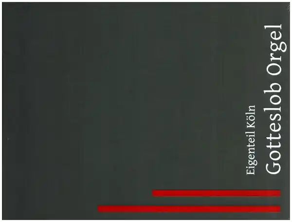 Top-Angebot Orgelbuch zum Gotteslob Eigenteil Köln