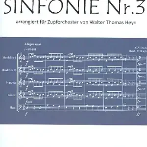 Super-Preis Sinfonie Nr.3 für Zupforchester
