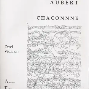 Abverkauf Chaconne a-Moll für 2 Violinen (Violine und Viola)
