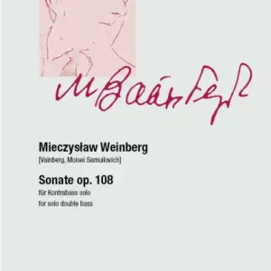 Sonderangebot Sonate op.108 für Kontrabass solo