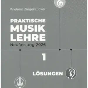 Sichere Zahlung Praktische Musiklehre Band 1 (+Download) Lösungsheft