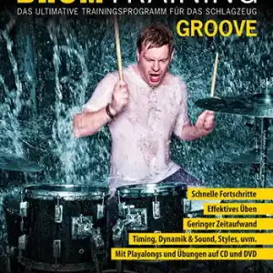 Drum Training Groove (+CD +DVD) für Schlagzeug Ausverkauf
