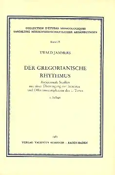 Bestpreis Der gregorianische Rhythmus Antiphonale Studien mit einer Übertragung