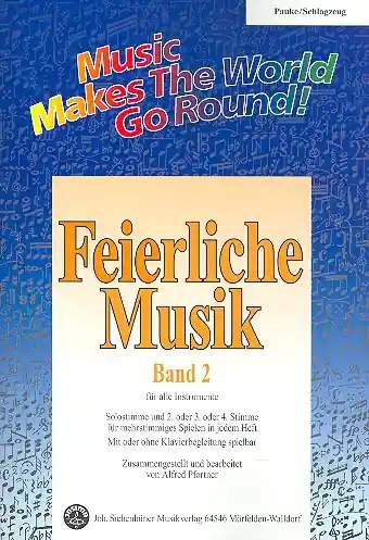 Feierliche Musik Band 2 für flexible Ensemble Pauken/Schlagzeug Expressversand