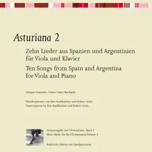 Neue Kollektion Asturiana Band 2 für Viola und Klavier