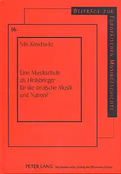 Eine Musikschule als Heilsbringer für die deutsche Musik und Nation Markenware