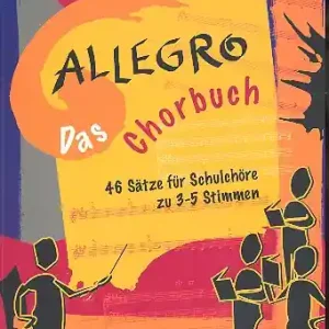 Allegro - das Chorbuch für gem Chor (Schulchor) a cappella Versand Am Gleichen Tag