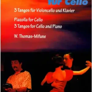 Versand Am Gleichen Tag Piazzolla für Cello - 3 Tangos für Violoncello und Klavier