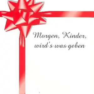 Neu Morgen Kinder wird's was geben 22 Weihnachtslieder für 2 Trompeten
