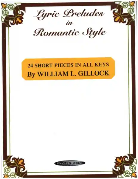 Mega-Angebot Lyric Preludes in romantic Style for piano