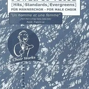 Un homme et une femme für Männerchor und Klavier Versand Am Gleichen Tag