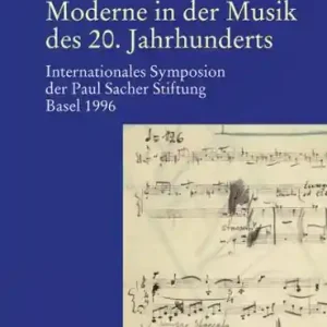 Die klassizistische Moderne in der Musik des 20. Jahrhunderts Billig