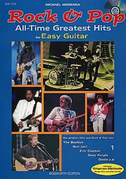 Top-Seller Rock und Pop Band 1 (+CD) All-Time greatest hits for easy guitar