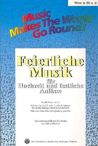 Feierliche Musik Band 1 für flexibles Ensemble Bässe in B (Violinschlüssel) Rabatt