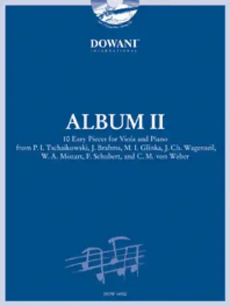 Schnäppchen Album vol.2 (+CD) 10 easy pieces for viola and piano