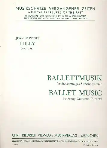 Markenprodukt Ballettmusik für Streichorchester