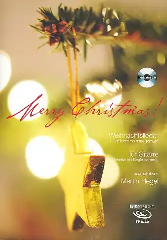 Merry Christmas (+CD) für Gitarre (z.T. mit Begleitstimme) Mega-Angebot