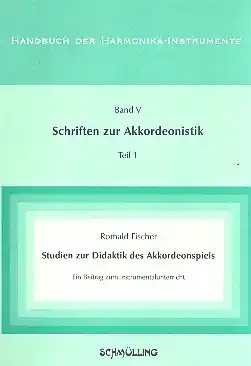 Abverkauf Studien zur Didaktik des Akkordeonspiels Handbuch der Harmonika-Instrumente