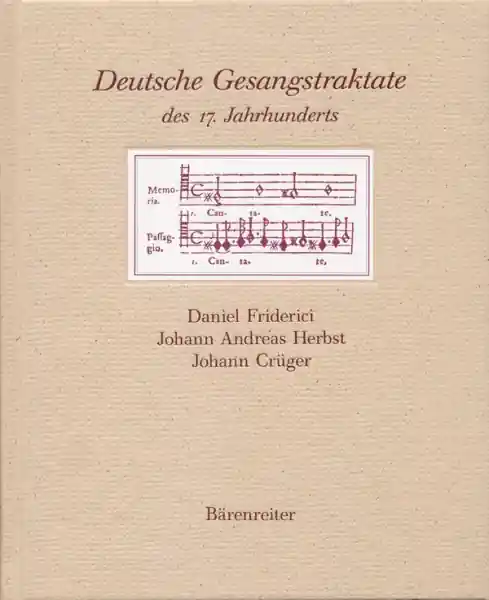 Günstig Deutsche Gesangstraktate des 17. Jahrhunderts
